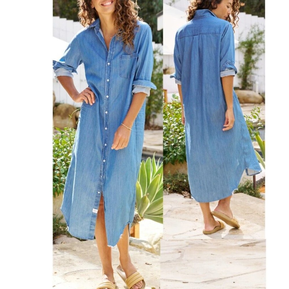 Frank & Eileen Blue Maxi Dress